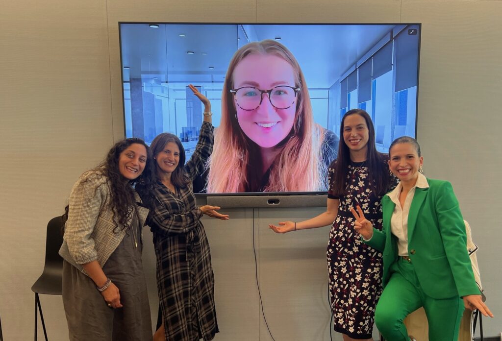 Amy alongside fellow panelists from the "Harnessing Impact Investment: Strategies for Sustainable Educational Innovation" discussion at EDTECH WEEK